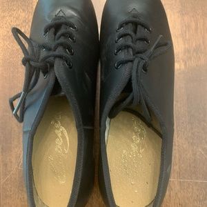 Capezio Leather Tap Dance Shoes Youth 4.5